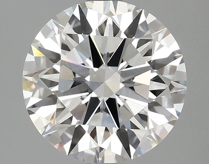 2.55 Carat Round Shaped Ideal Cut VVS2 IGI Certified Lab Grown Diamond