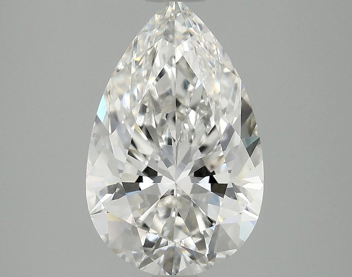 3.09 Carat Pear Shaped Ideal Cut VS1 IGI Certified Lab Grown Diamond