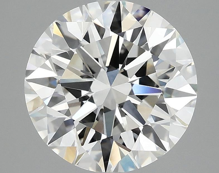 2.95 Carat Round Shaped Excellent Cut VVS2 IGI Certified Lab Grown Diamond