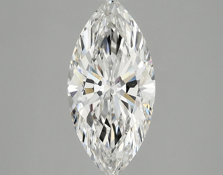 2.05 Carat Marquise Shaped Excellent Cut VS1 IGI Certified Lab Grown Diamond