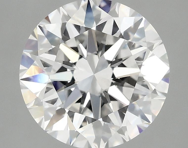 2.96 Carat Round Shaped Excellent Cut VVS2 IGI Certified Lab Grown Diamond