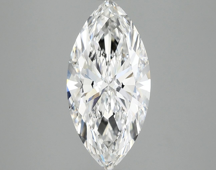 3.0 Carat Marquise Shaped Excellent Cut VVS2 IGI Certified Lab Grown Diamond