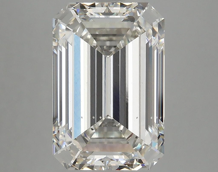 4.74 Carat Emerald Shaped Excellent Cut VS2 IGI Certified Lab Grown Diamond
