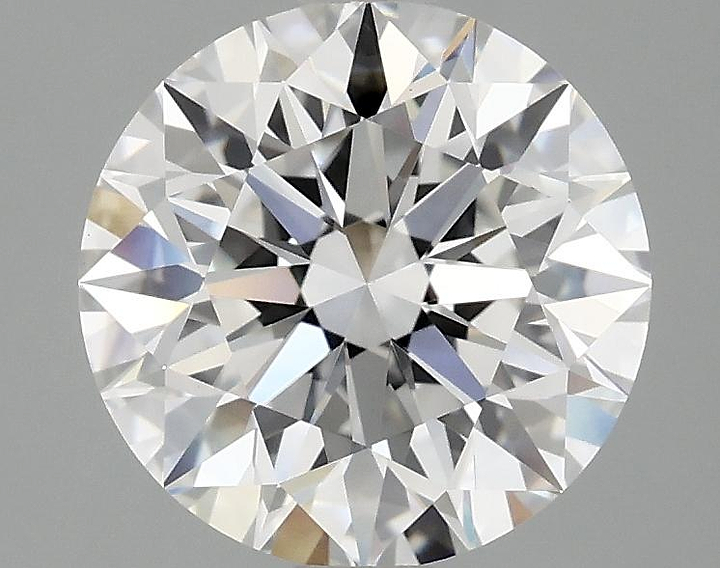 2.57 Carat Round Shaped Excellent Cut VVS2 IGI Certified Lab Grown Diamond