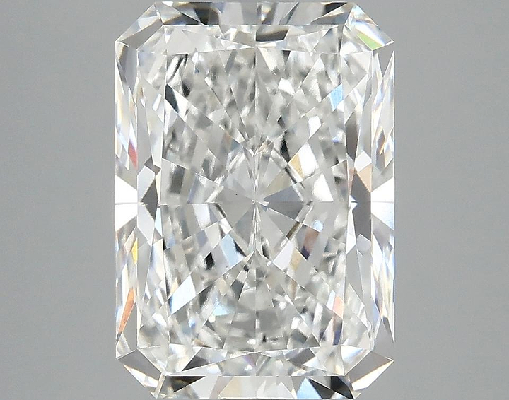 3.98 Carat Radiant Shaped Ideal Cut VVS2 IGI Certified Lab Grown Diamond