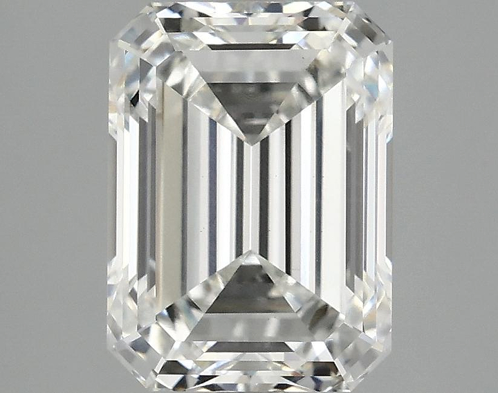 3.09 Carat Emerald Shaped Excellent Cut VS1 IGI Certified Lab Grown Diamond