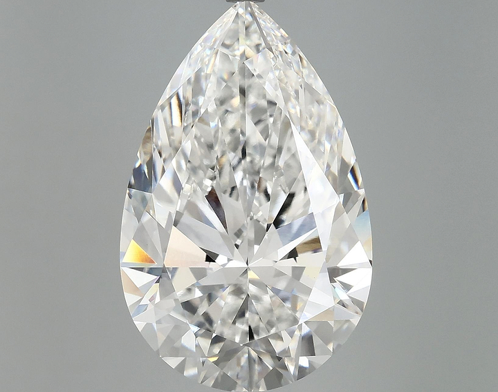 10.63 Carat Pear Shaped Ideal Cut VVS2 IGI Certified Lab Grown Diamond