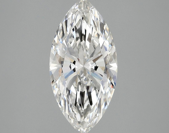 2.08 Carat Marquise Shaped Ideal Cut VVS2 IGI Certified Lab Grown Diamond