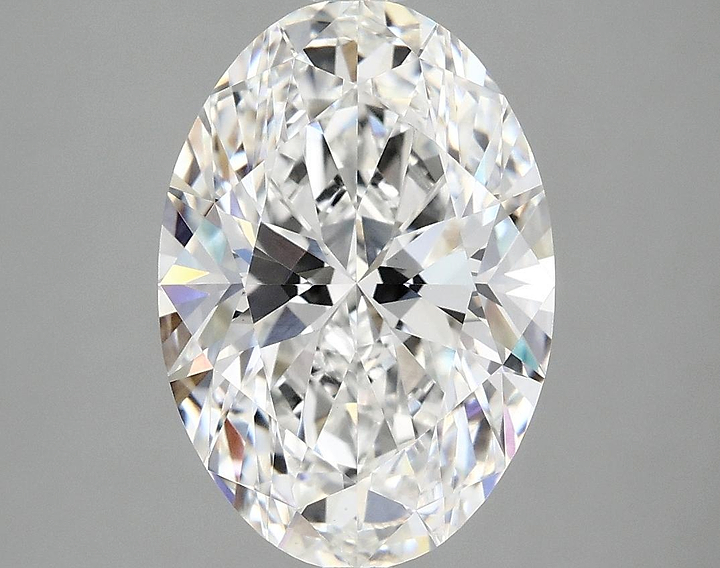 3.92 Carat Oval Shaped Ideal Cut VVS2 IGI Certified Lab Grown Diamond
