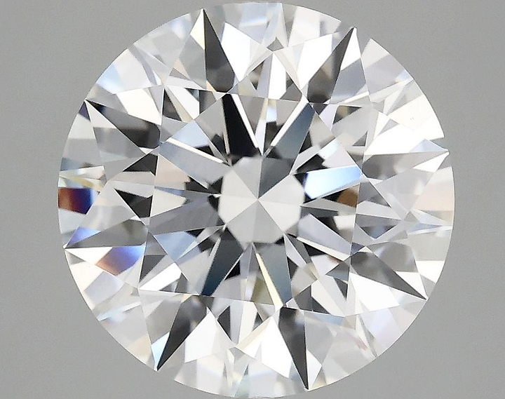 4.07 Carat Round Shaped Ideal Cut VVS2 IGI Certified Lab Grown Diamond