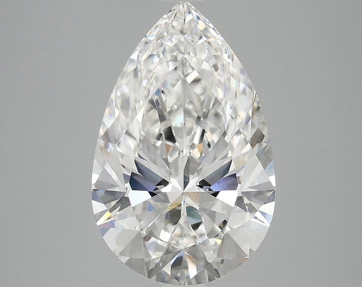 4.02 Carat Pear Shaped Ideal Cut VS1 IGI Certified Lab Grown Diamond