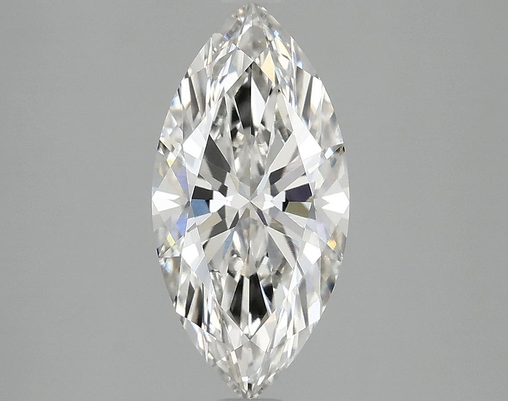 2.04 Carat Marquise Shaped Ideal Cut VVS2 IGI Certified Lab Grown Diamond