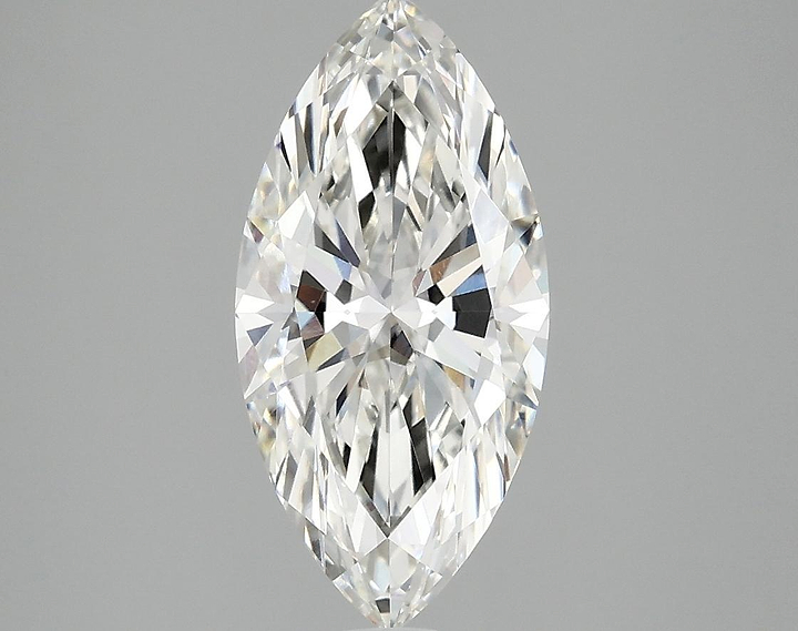 2.0 Carat Marquise Shaped Excellent Cut VVS2 IGI Certified Lab Grown Diamond