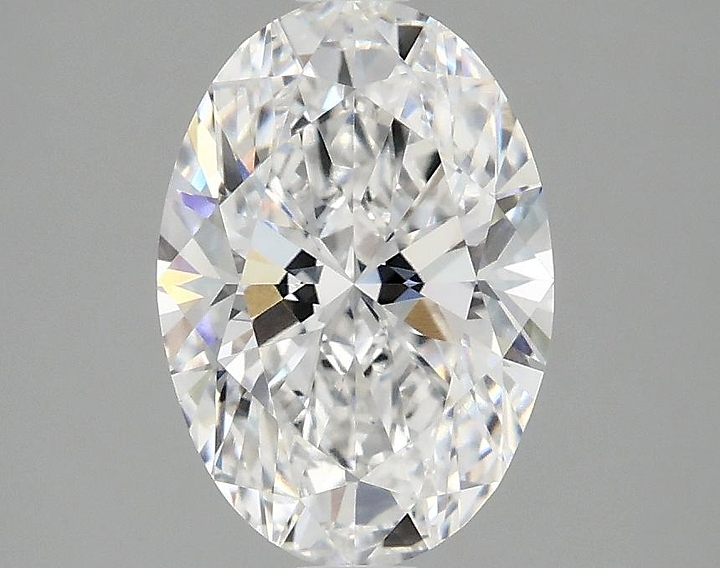 2.1 Carat Oval Shaped Ideal Cut VVS2 IGI Certified Lab Grown Diamond