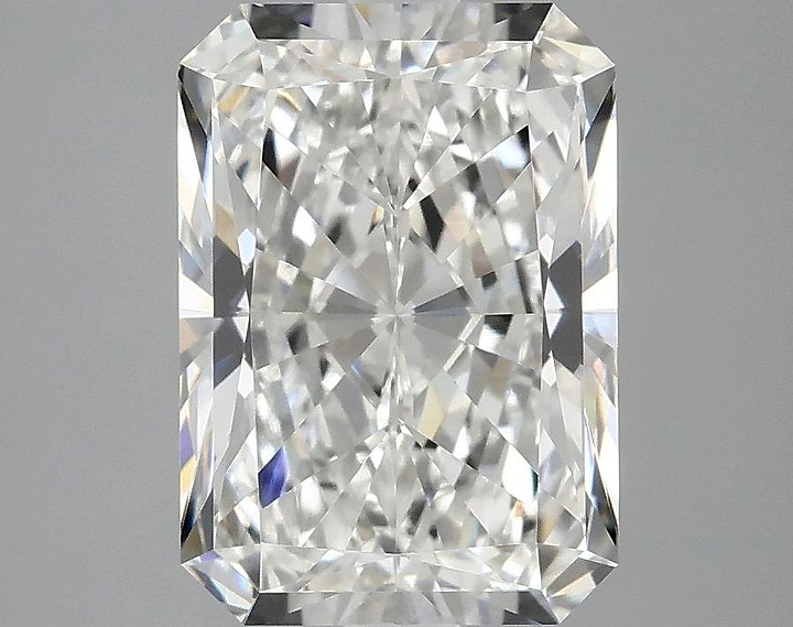 3.49 Carat Radiant Shaped Ideal Cut VVS2 IGI Certified Lab Grown Diamond