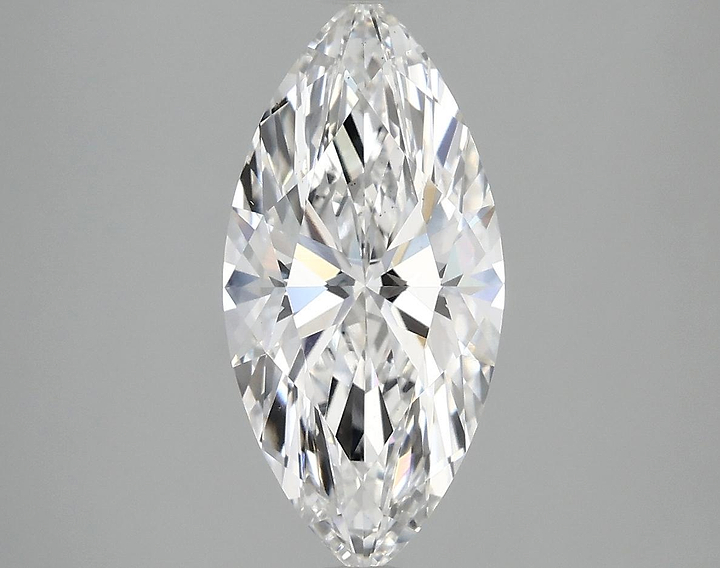 2.45 Carat Marquise Shaped Excellent Cut VS2 IGI Certified Lab Grown Diamond