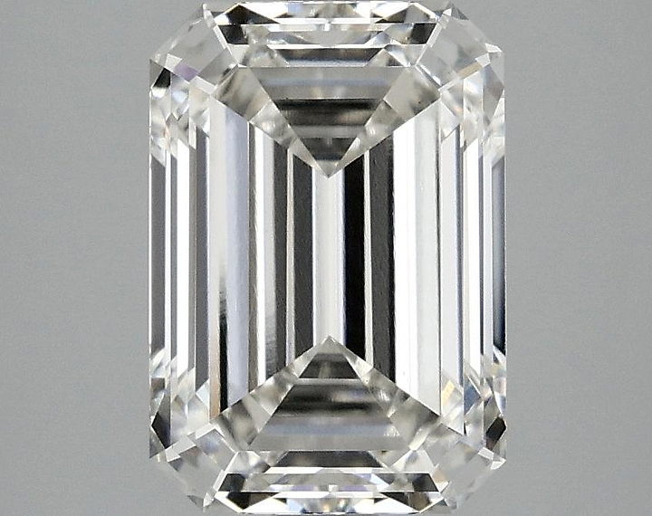 3.09 Carat Emerald Shaped Ideal Cut VS1 IGI Certified Lab Grown Diamond