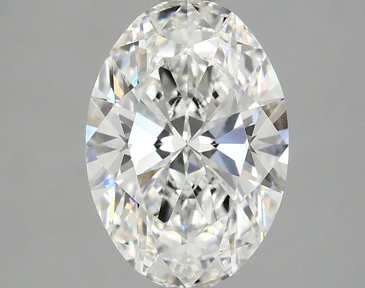 2.03 Carat Oval Shaped Ideal Cut VVS2 IGI Certified Lab Grown Diamond