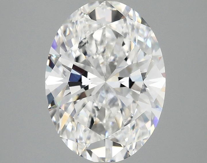 3.09 Carat Oval Shaped Excellent Cut VVS2 IGI Certified Lab Grown Diamond