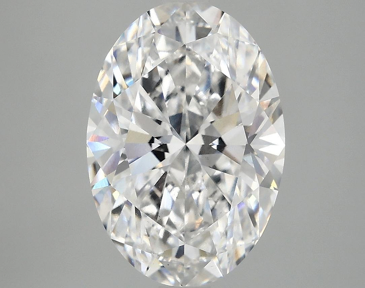 4.02 Carat Oval Shaped Ideal Cut VS2 GSI Certified Lab Grown Diamond