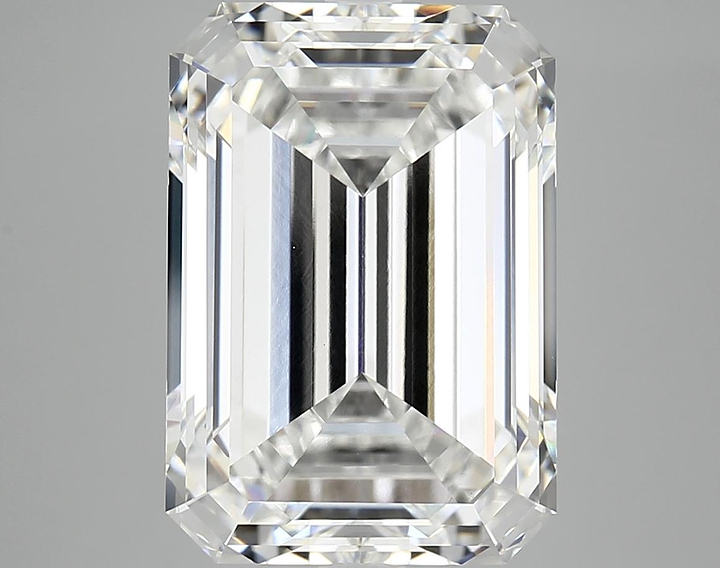 10.08 Carat Emerald Shaped Ideal Cut VVS2 IGI Certified Lab Grown Diamond