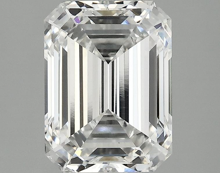 2.56 Carat Emerald Shaped Excellent Cut VS1 IGI Certified Lab Grown Diamond