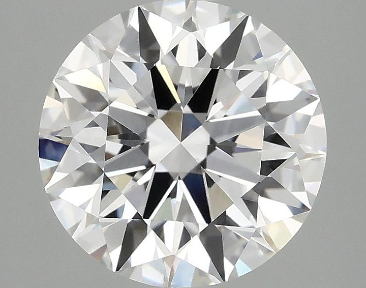 3.07 Carat Round Shaped Ideal Cut VVS2 IGI Certified Lab Grown Diamond