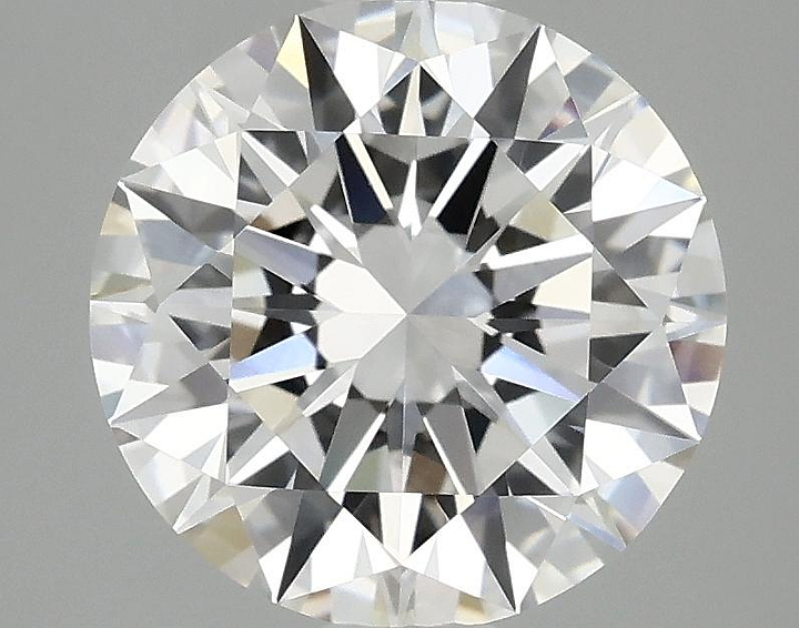 3.09 Carat Round Shaped Excellent Cut VVS2 IGI Certified Lab Grown Diamond