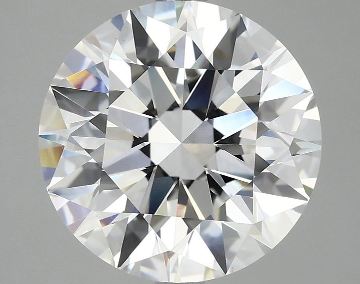 4.51 Carat Round Shaped Excellent Cut VVS2 IGI Certified Lab Grown Diamond