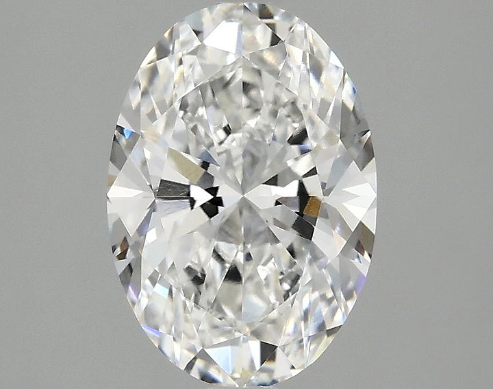 2.06 Carat Oval Shaped Ideal Cut VVS2 IGI Certified Lab Grown Diamond