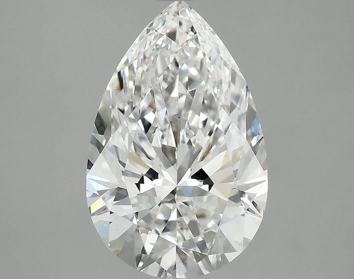 3.06 Carat Pear Shaped Ideal Cut VS1 IGI Certified Lab Grown Diamond