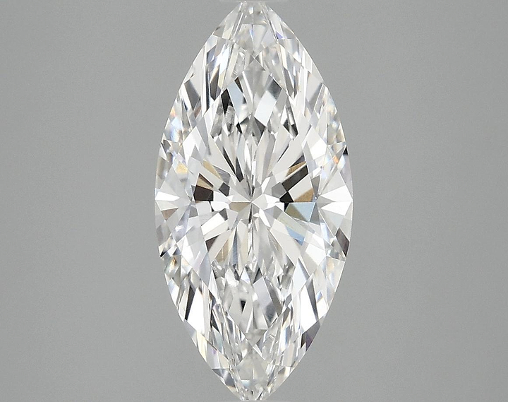 2.06 Carat Marquise Shaped Excellent Cut VVS2 IGI Certified Lab Grown Diamond