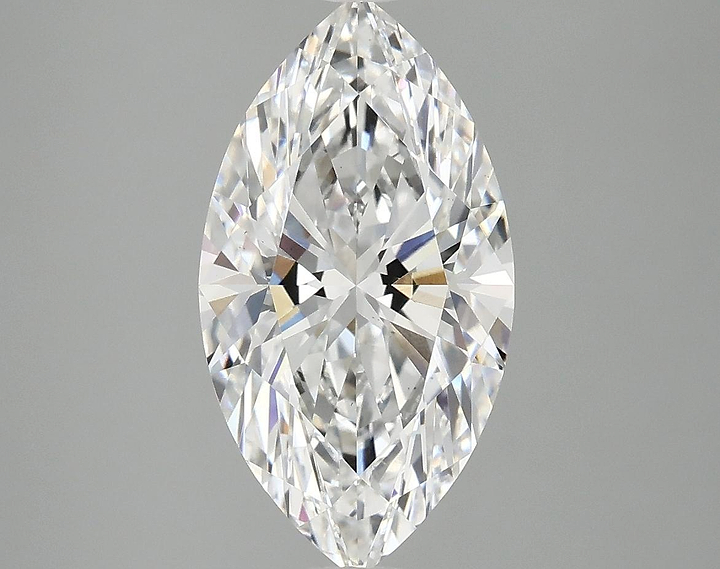 3.08 Carat Marquise Shaped Excellent Cut VS1 IGI Certified Lab Grown Diamond