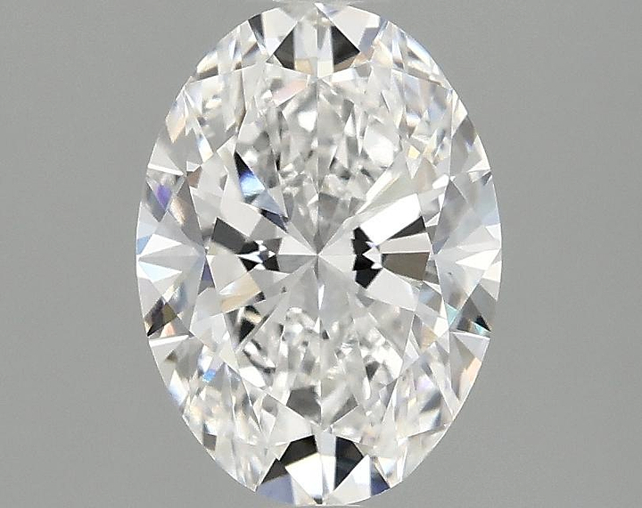 1.59 Carat Oval Shaped Ideal Cut VVS2 IGI Certified Lab Grown Diamond