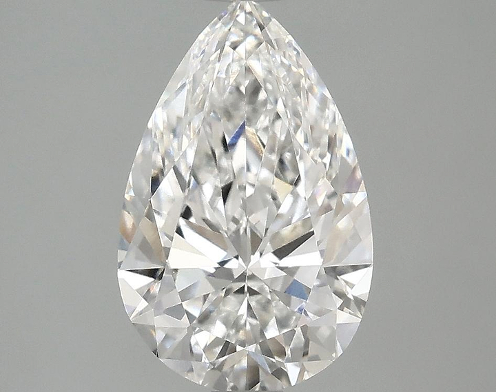 2.02 Carat Pear Shaped Ideal Cut VVS2 IGI Certified Lab Grown Diamond