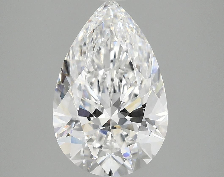 3.04 Carat Pear Shaped Ideal Cut VS1 IGI Certified Lab Grown Diamond
