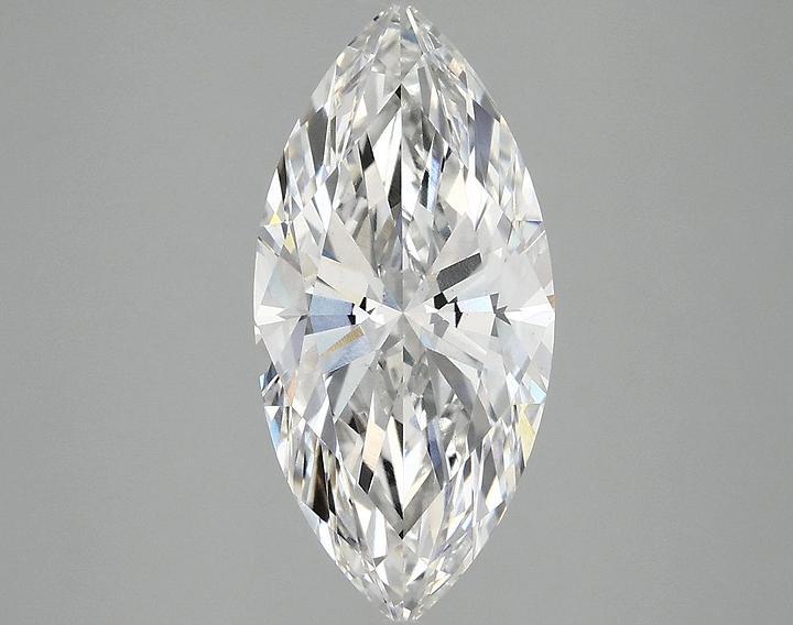 3.06 Carat Marquise Shaped Excellent Cut VS2 IGI Certified Lab Grown Diamond