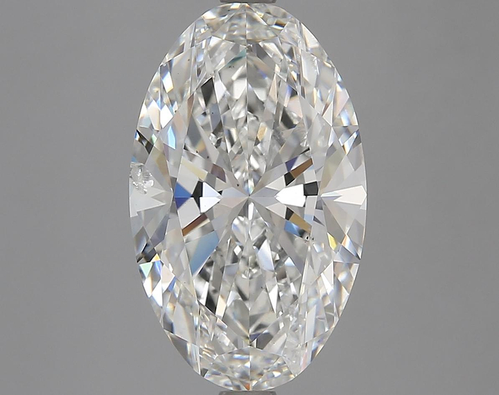 5.02 Carat Oval Shaped Excellent Cut SI1 IGI Certified Lab Grown Diamond
