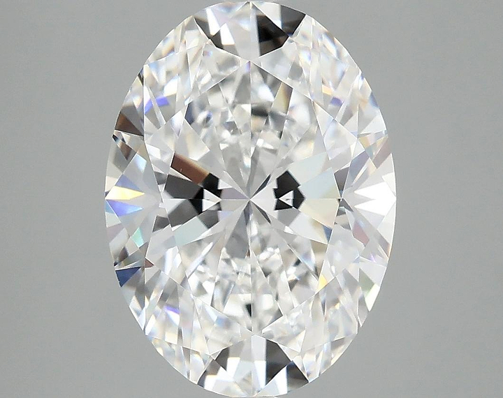 4.07 Carat Oval Shaped Excellent Cut VVS2 IGI Certified Lab Grown Diamond