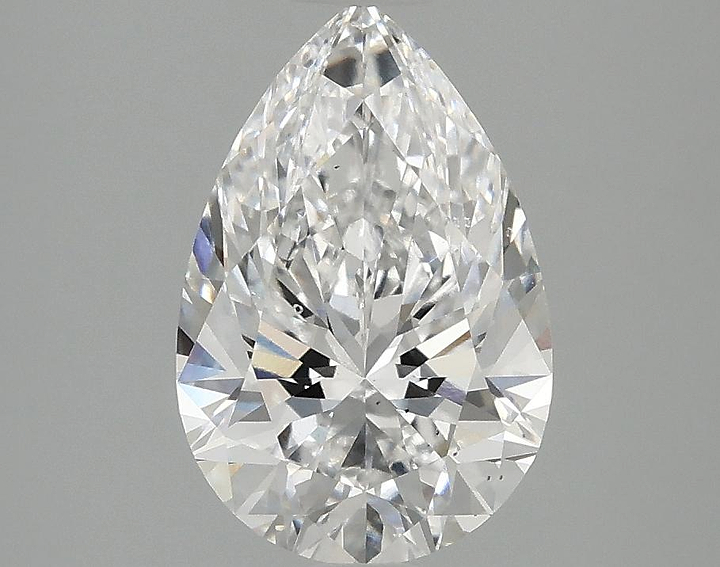 2.08 Carat Pear Shaped Excellent Cut VS2 IGI Certified Lab Grown Diamond