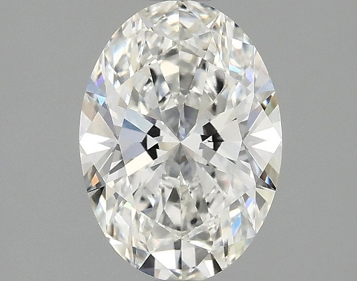 1.5 Carat Oval Shaped Ideal Cut VVS2 IGI Certified Lab Grown Diamond