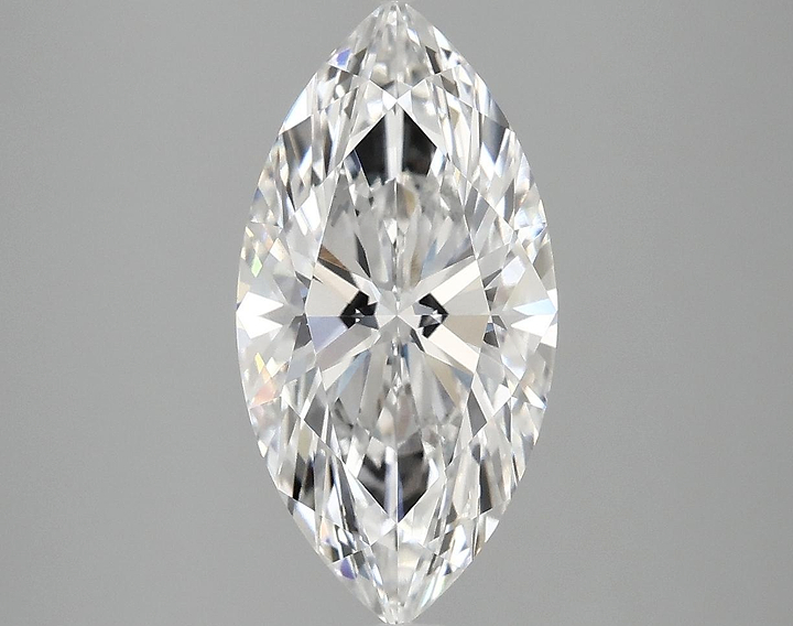2.98 Carat Marquise Shaped Ideal Cut VVS2 IGI Certified Lab Grown Diamond