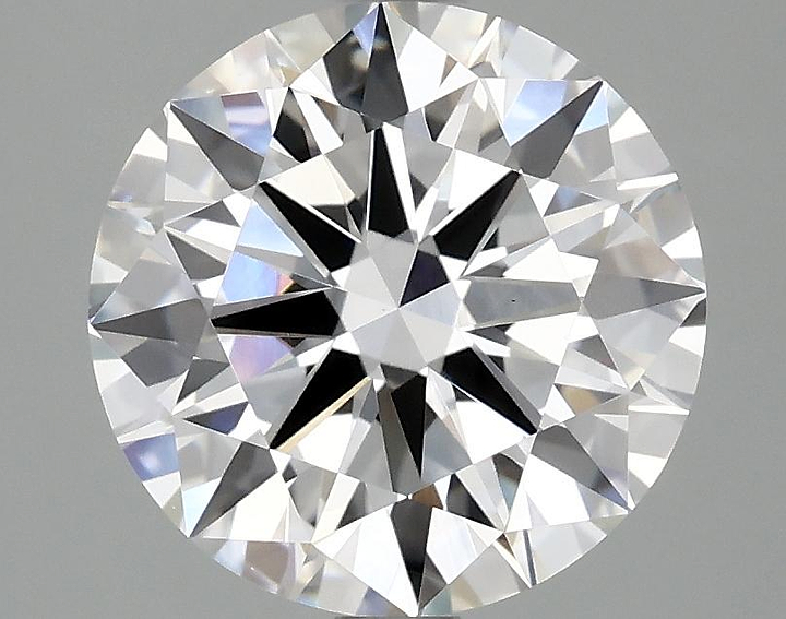 3.01 Carat Round Shaped Ideal Cut VVS2 IGI Certified Lab Grown Diamond