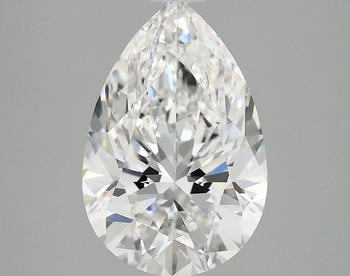 3.09 Carat Pear Shaped Excellent Cut VS1 IGI Certified Lab Grown Diamond