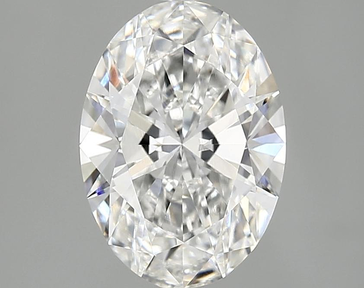 2.03 Carat Oval Shaped Ideal Cut VVS2 IGI Certified Lab Grown Diamond