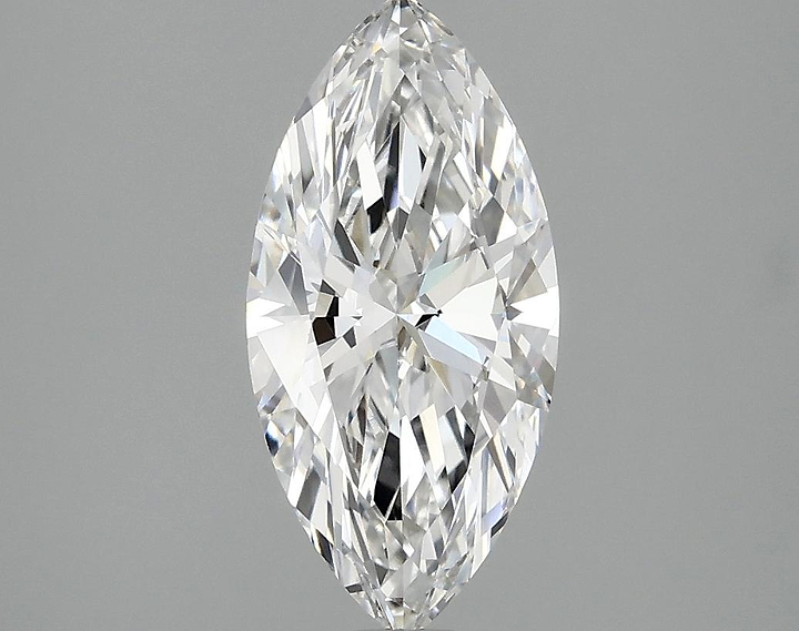 1.51 Carat Marquise Shaped Excellent Cut VVS2 IGI Certified Lab Grown Diamond