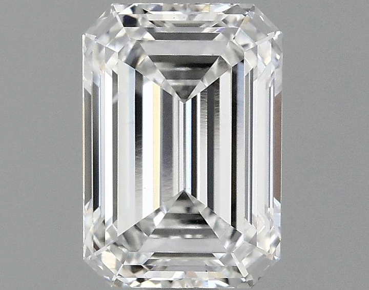 0.97 Carat Emerald Shaped Ideal Cut VS1 IGI Certified Lab Grown Diamond