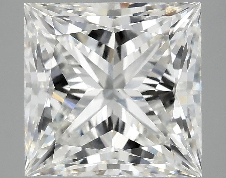 4.1 Carat Princess Shaped Ideal Cut VS1 IGI Certified Lab Grown Diamond