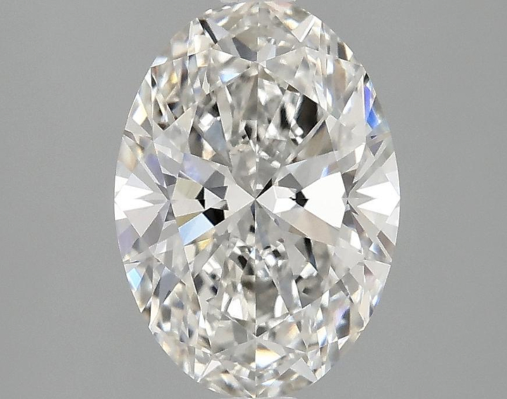 2.1 Carat Oval Shaped Ideal Cut VVS2 IGI Certified Lab Grown Diamond