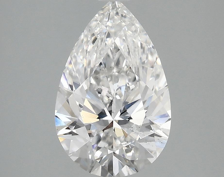 2.0 Carat Pear Shaped Ideal Cut SI1 IGI Certified Lab Grown Diamond